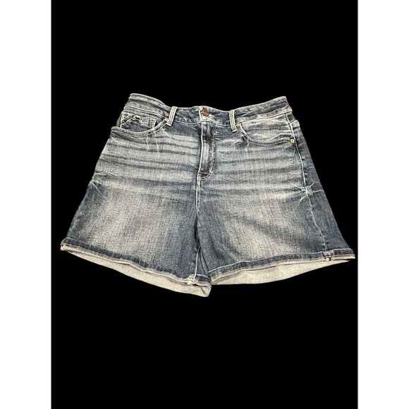 Buckle Black Women's Fit No.75 Distressed Stretch Denim Shorts - Size 31 BBW1255 - Picture 5 of 13